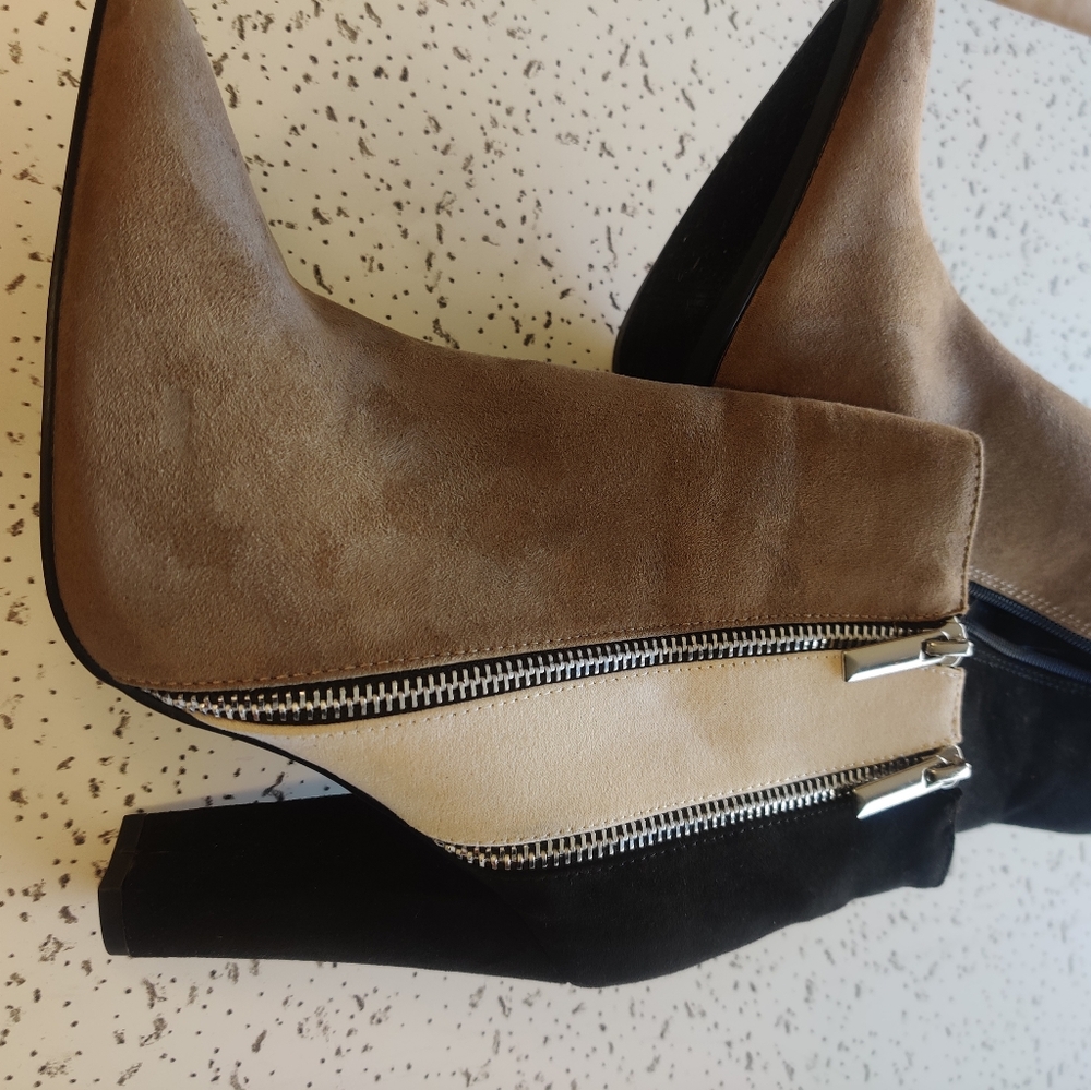 JustFab booties- brand new size 8